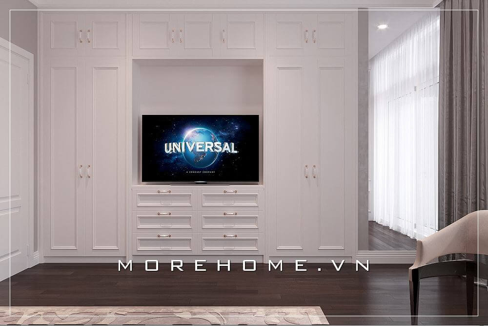 Tủ quần áo âm tường